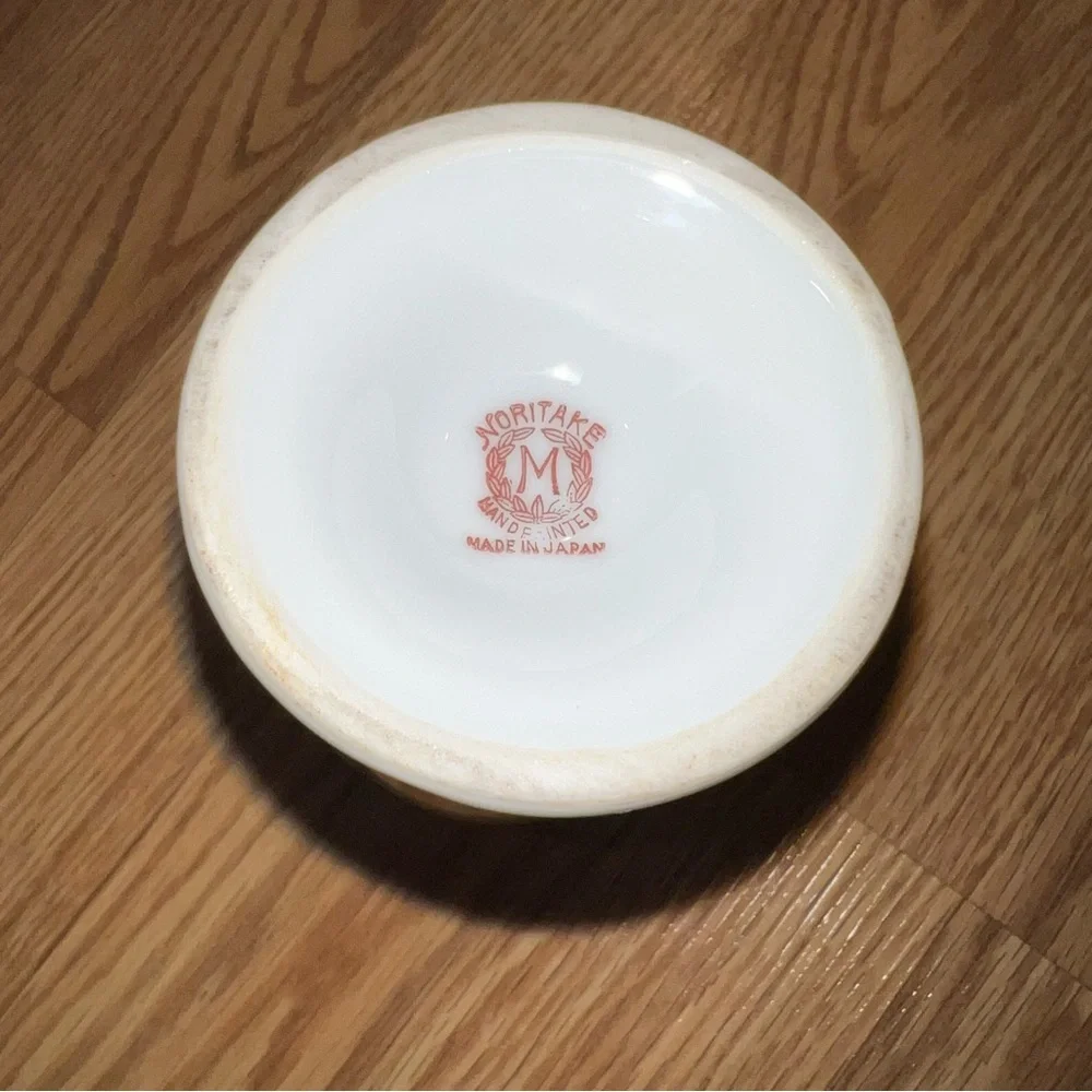Vintage Noritake Tree In The Meadow Cream‎ Powder Sugar Shaker Muffineer